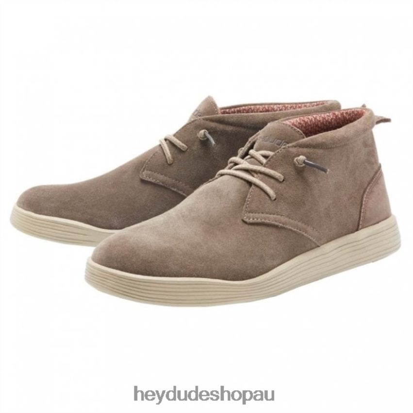 Hey Dude HEYDUDE Jo Suede Fossil Men V4Z64286
