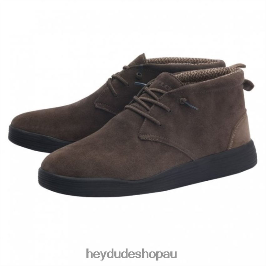 Hey Dude HEYDUDE Jo Suede Java Men V4Z64290