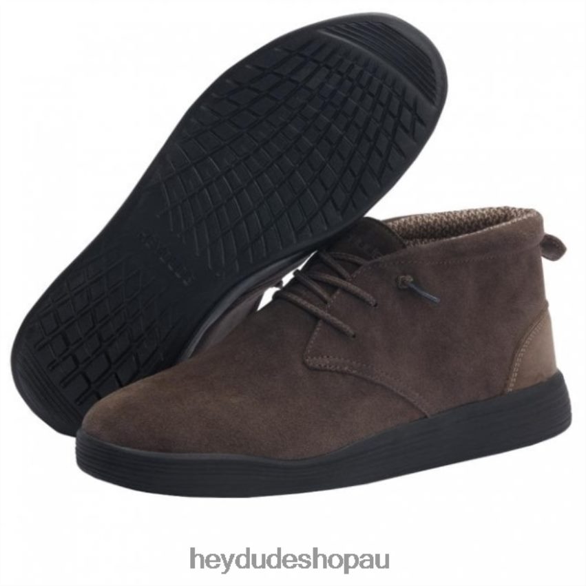 Hey Dude HEYDUDE Jo Suede Java Men V4Z64290