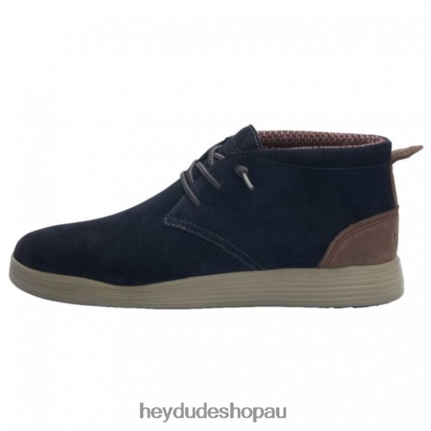 Hey Dude HEYDUDE Jo Suede Ocean Blue Men V4Z64291
