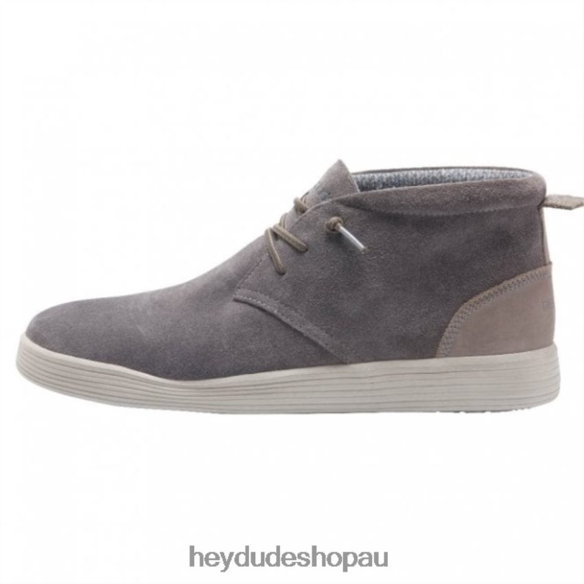 Hey Dude HEYDUDE Jo Suede Shadow Grey Men V4Z64292