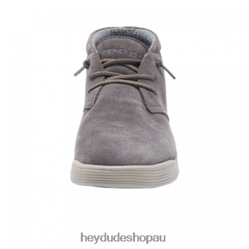 Hey Dude HEYDUDE Jo Suede Shadow Grey Men V4Z64292