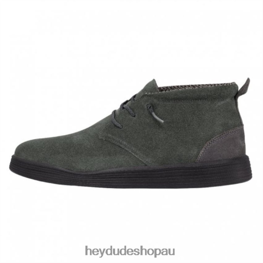 Hey Dude HEYDUDE Jo Suede Winter Moss Men V4Z64293