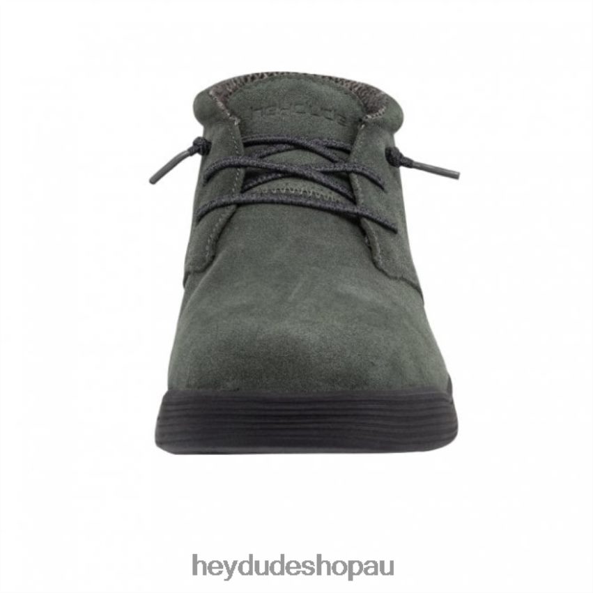Hey Dude HEYDUDE Jo Suede Winter Moss Men V4Z64293