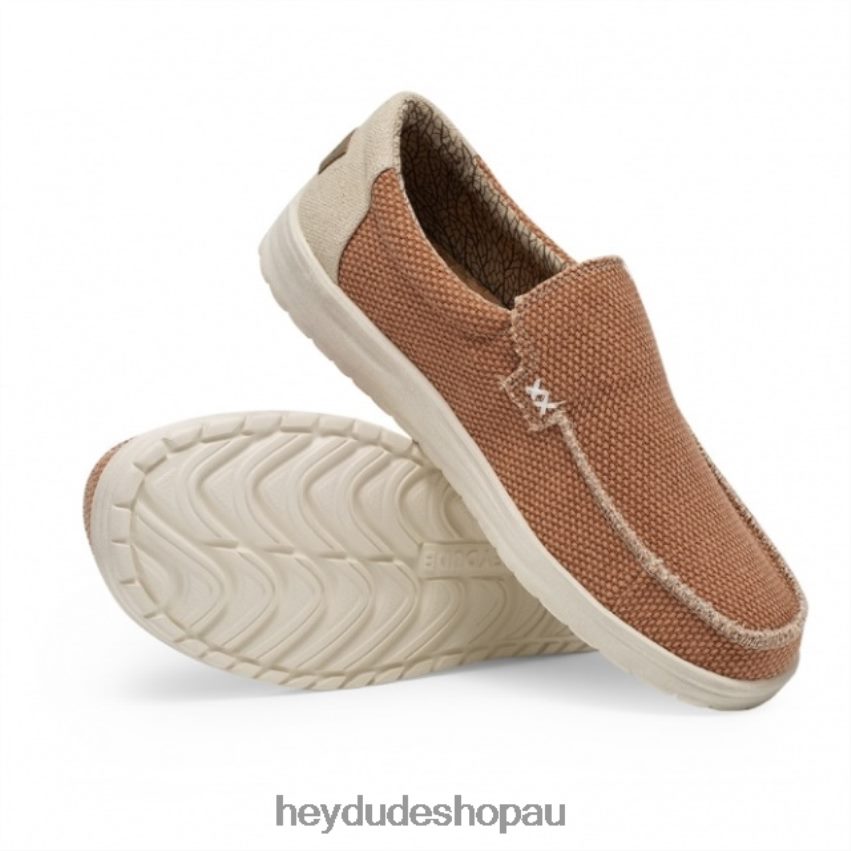 Hey Dude HEYDUDE Mikka Natural Tangerine Men V4Z64225