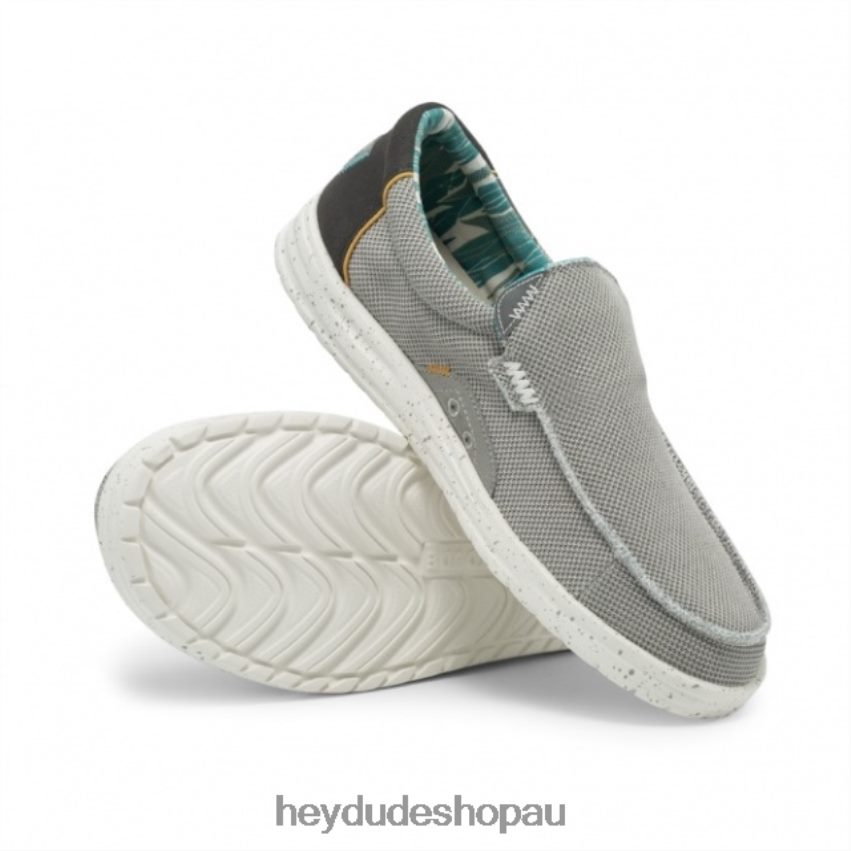 Hey Dude HEYDUDE Mikka Sox Hawk Dusty Grey Men V4Z64223