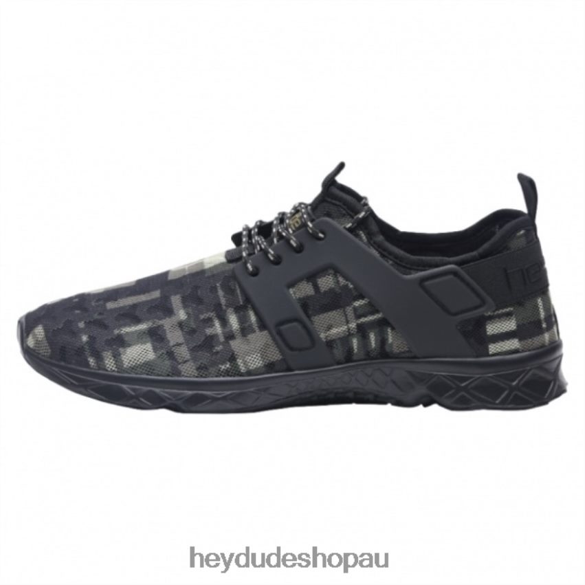 Hey Dude HEYDUDE Mistral Camo Army Airflow Trainer Men V4Z64359