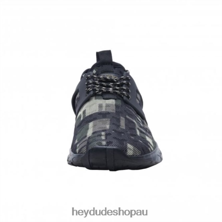 Hey Dude HEYDUDE Mistral Camo Army Airflow Trainer Men V4Z64359