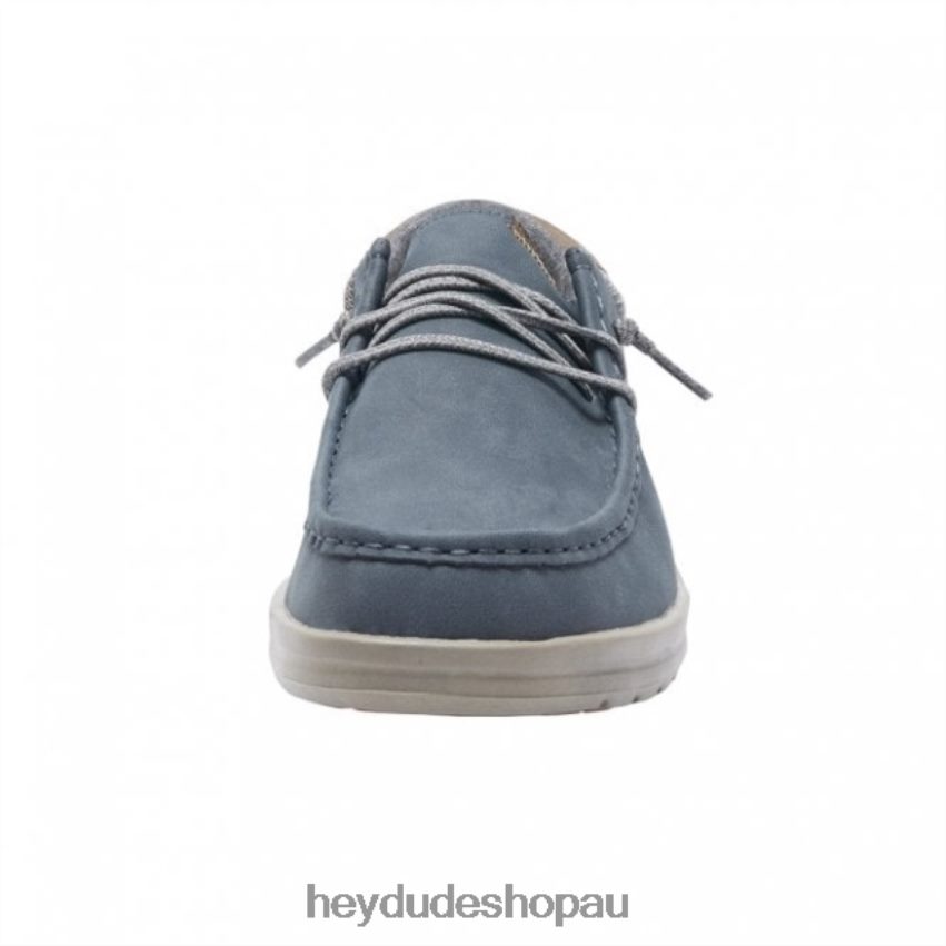 Hey Dude HEYDUDE Paul Recycled Leather Deep Blue Men V4Z64343