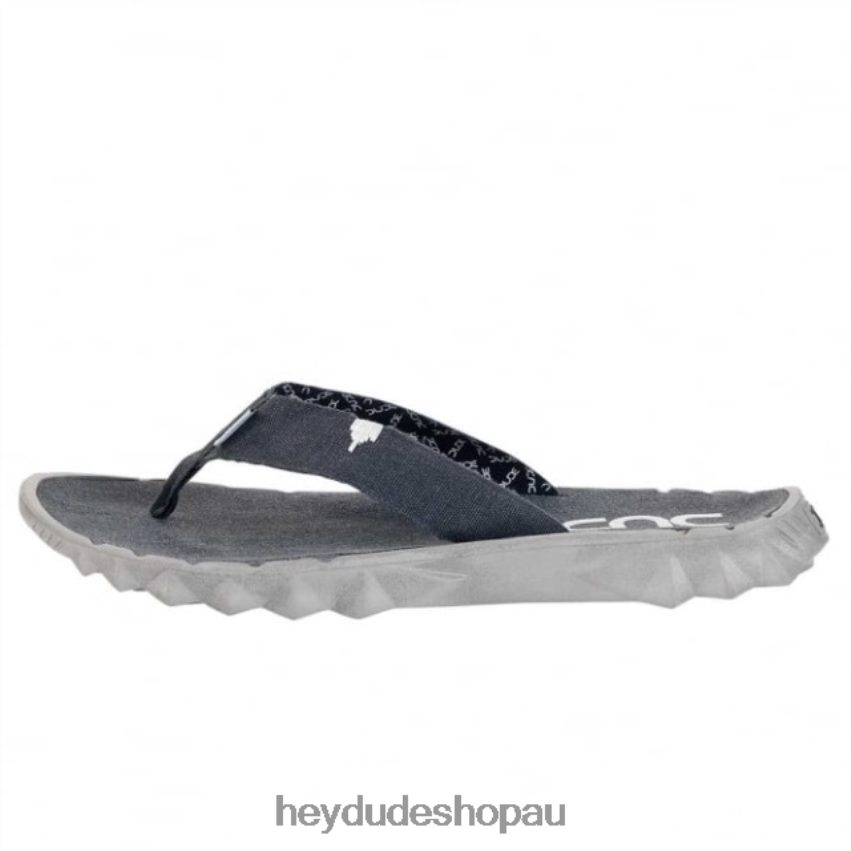 Hey Dude HEYDUDE Sava Oceano Canvas Flip Flop Men V4Z64368