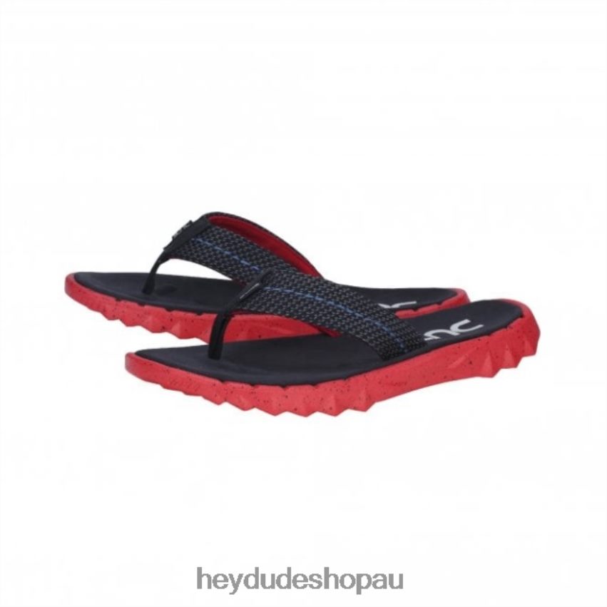 Hey Dude HEYDUDE Sava Sox Blue Red Men V4Z64372