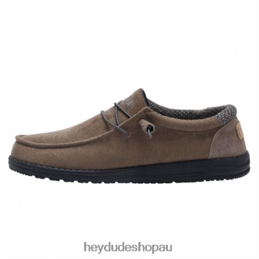Hey Dude HEYDUDE Wally Corduroy Tan Men V4Z64310