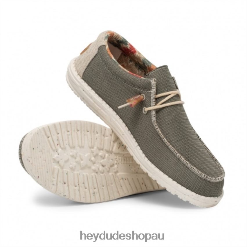 Hey Dude HEYDUDE Wally Eco Sox Algae Men V4Z64261