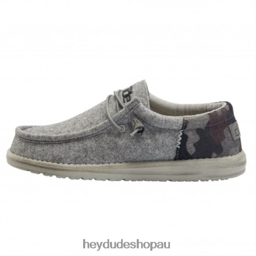Hey Dude HEYDUDE Wally Funk Wool Grey Men V4Z64298