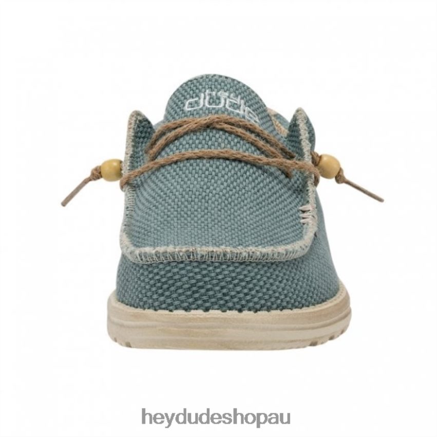Hey Dude HEYDUDE Wally Natural Aqua Men V4Z64252