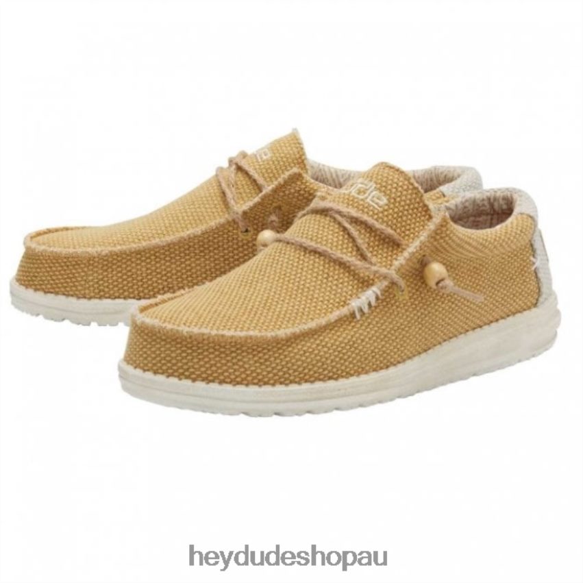 Hey Dude HEYDUDE Wally Natural Ocra Men V4Z64250