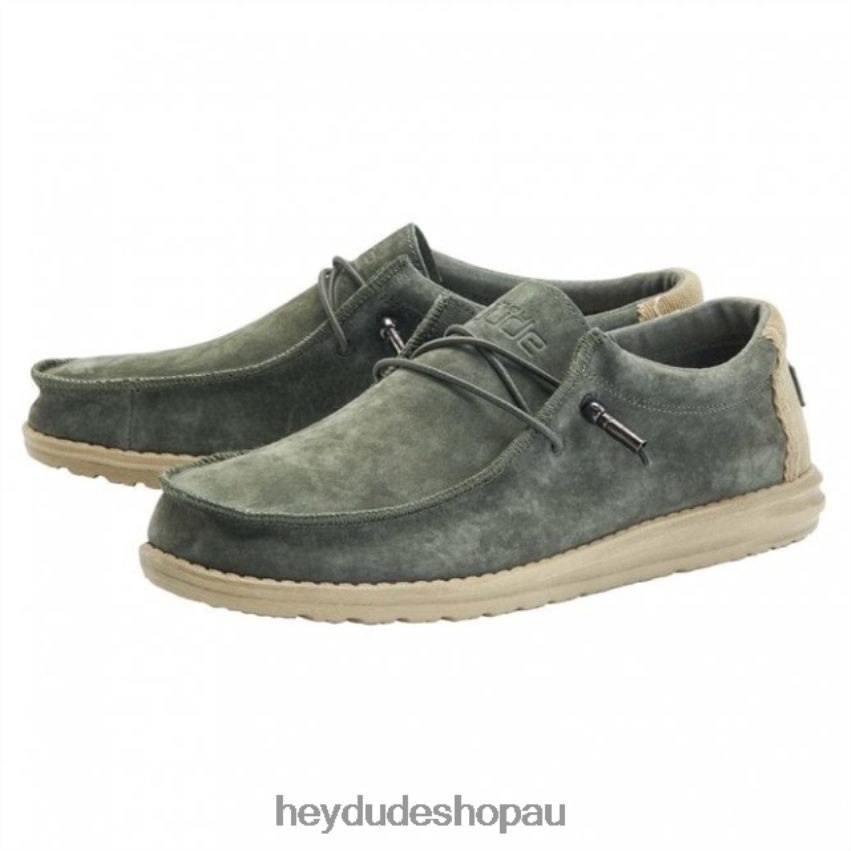 Hey Dude HEYDUDE Wally Premium Suede Musk Men V4Z64297