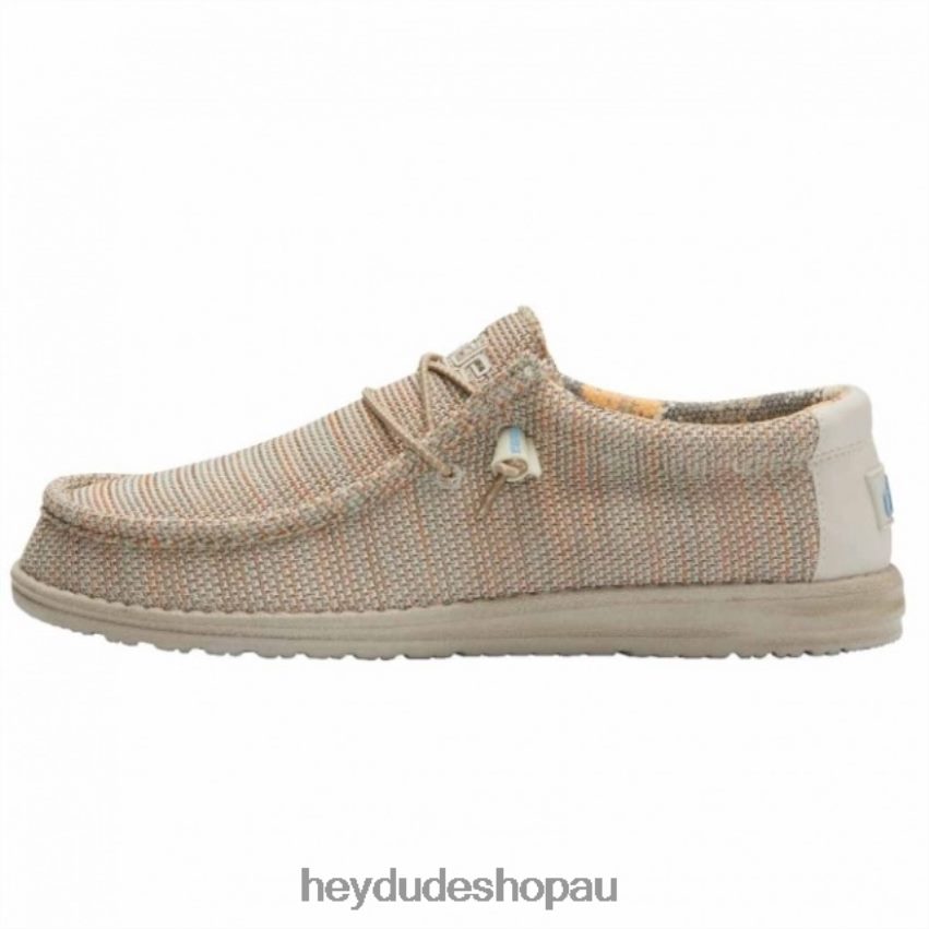 Hey Dude HEYDUDE Wally Sox 2 Safari Orange Men V4Z64302