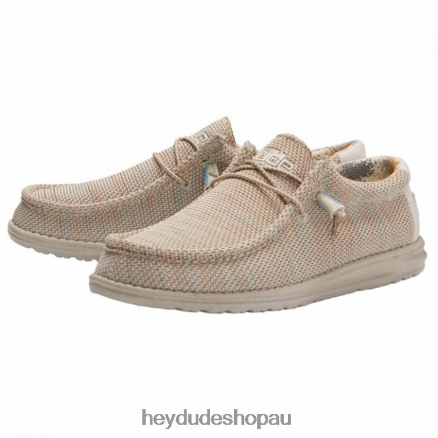 Hey Dude HEYDUDE Wally Sox 2 Safari Orange Men V4Z64302