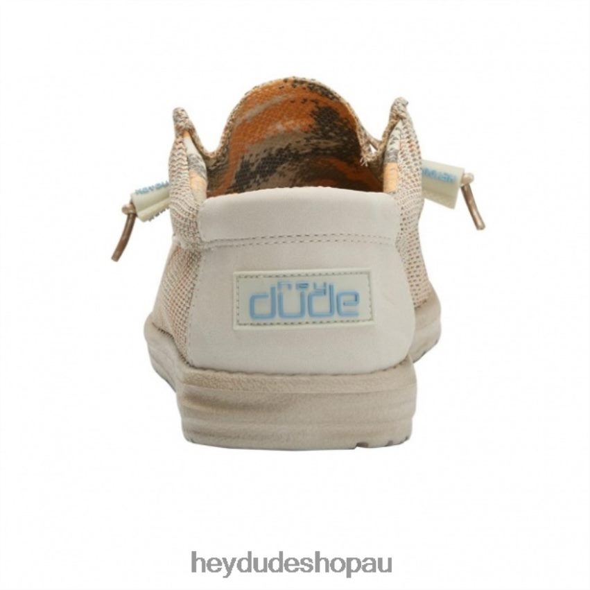 Hey Dude HEYDUDE Wally Sox 2 Safari Orange Men V4Z64302