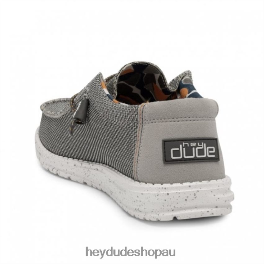 Hey Dude HEYDUDE Wally Sox Asphalt Men V4Z64246