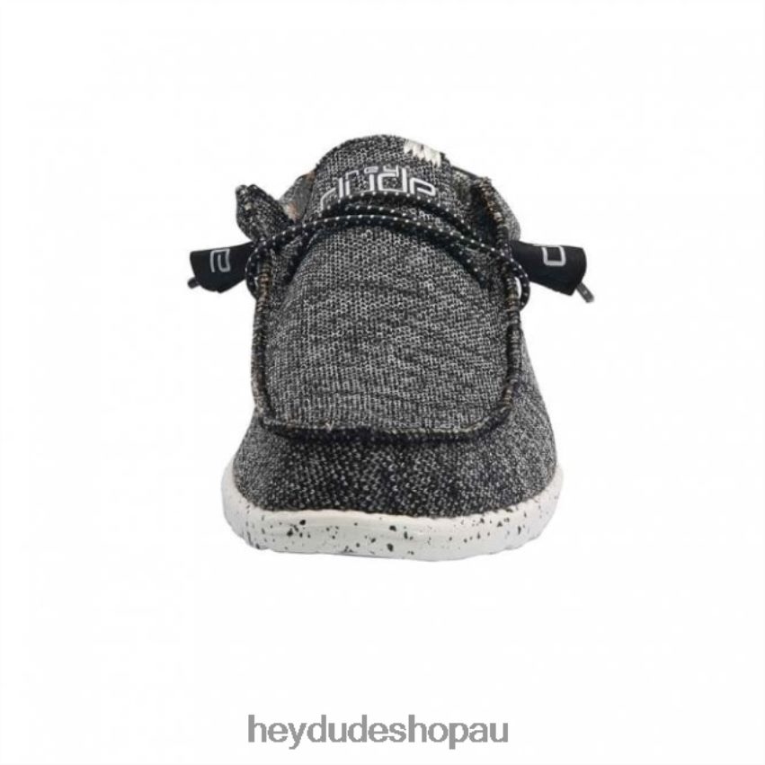 Hey Dude HEYDUDE Wally Sox Black White Men V4Z64280