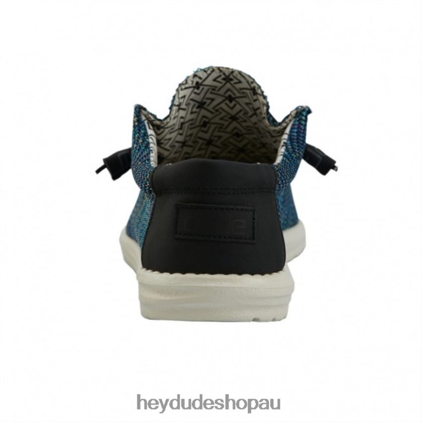 Hey Dude HEYDUDE Wally Sox Blue Green Men V4Z64324