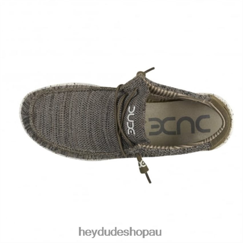 Hey Dude HEYDUDE Wally Sox Brown Men V4Z64275