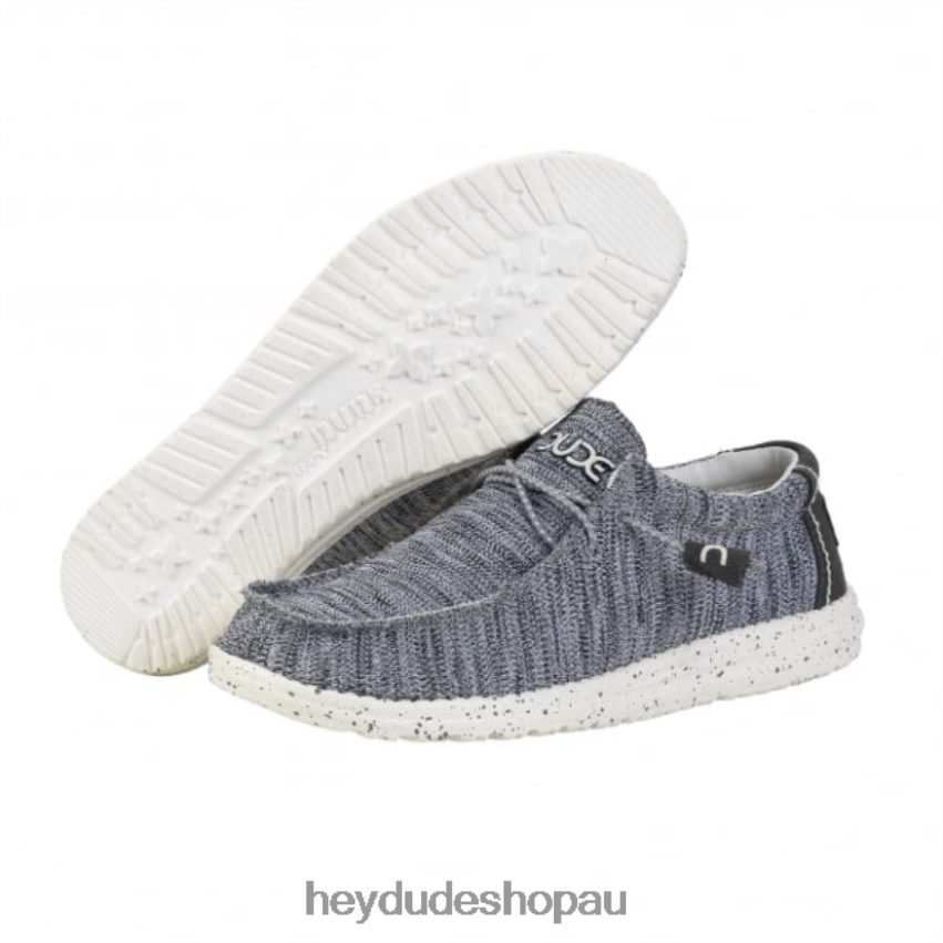 Hey Dude HEYDUDE Wally Sox Grey Multi Men V4Z64284