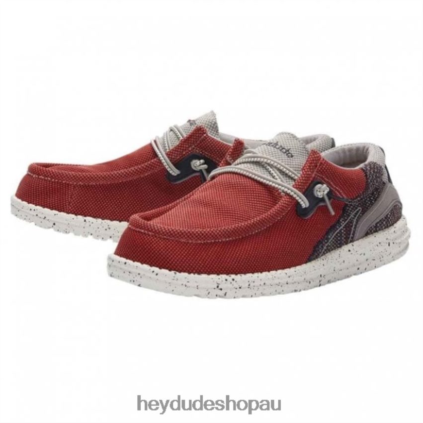 Hey Dude HEYDUDE Wally Sox Hawk Lava Grey Men V4Z64333