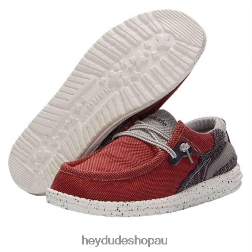 Hey Dude HEYDUDE Wally Sox Hawk Lava Grey Men V4Z64333