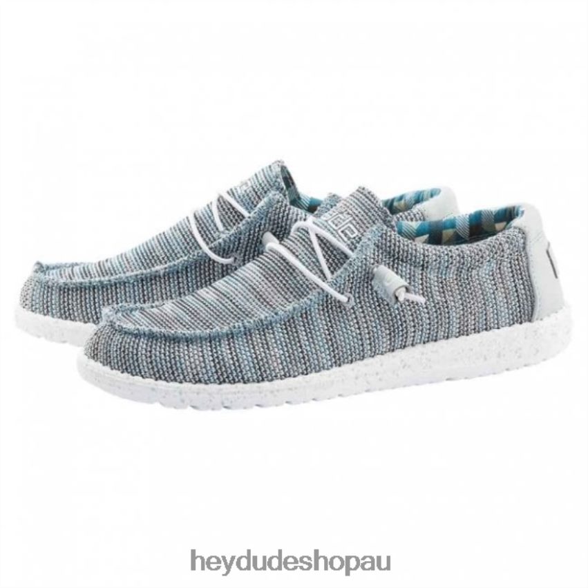 Hey Dude HEYDUDE Wally Sox Ice Grey Men V4Z64282