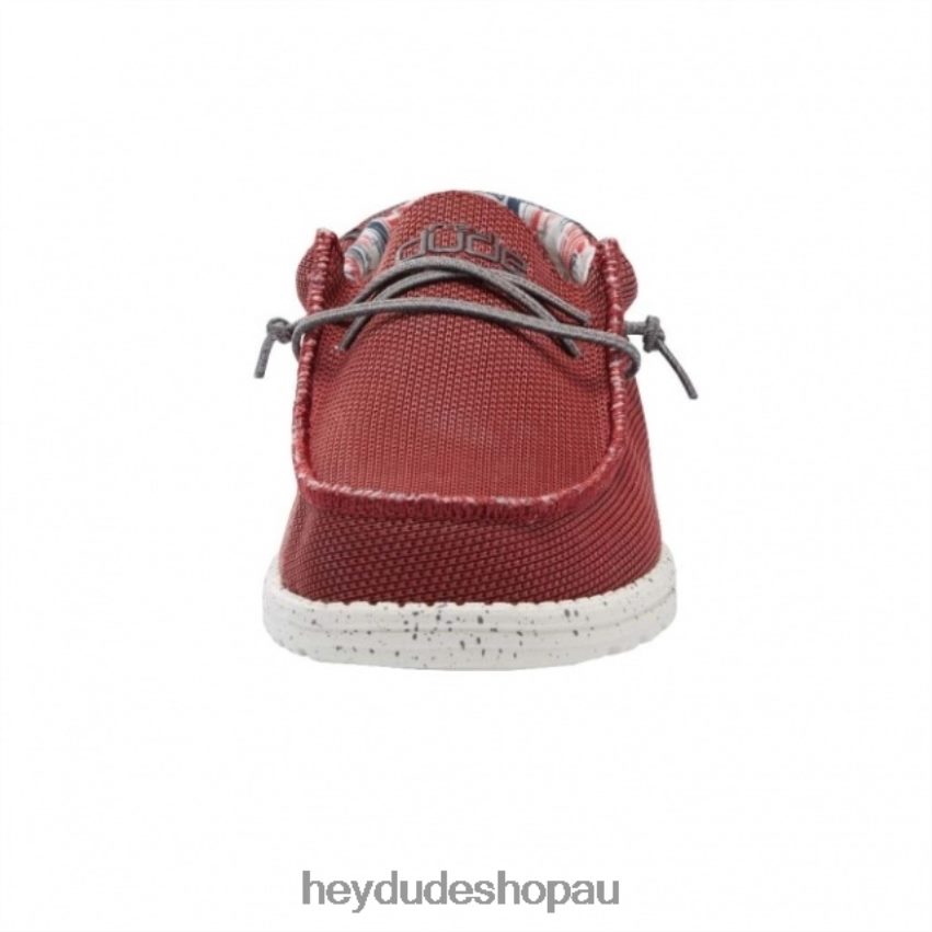 Hey Dude HEYDUDE Wally Sox Kite Red Men V4Z64307