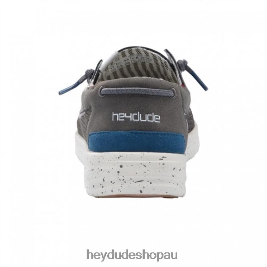 Hey Dude HEYDUDE Welsh Mesh Grip Dark Grey Men V4Z64301