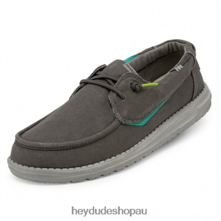 Hey Dude HEYDUDE Welsh Washed Canvas Lead Men V4Z64259