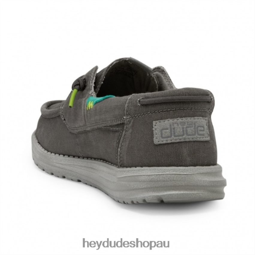 Hey Dude HEYDUDE Welsh Washed Canvas Lead Men V4Z64259