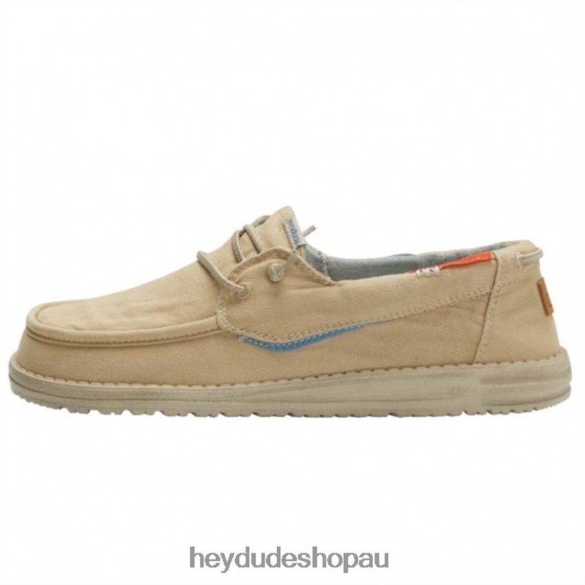 Hey Dude HEYDUDE Welsh Washed Canvas Safari Men V4Z64326