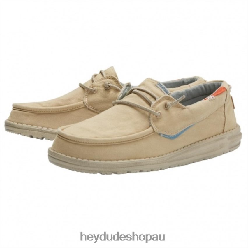 Hey Dude HEYDUDE Welsh Washed Canvas Safari Men V4Z64326