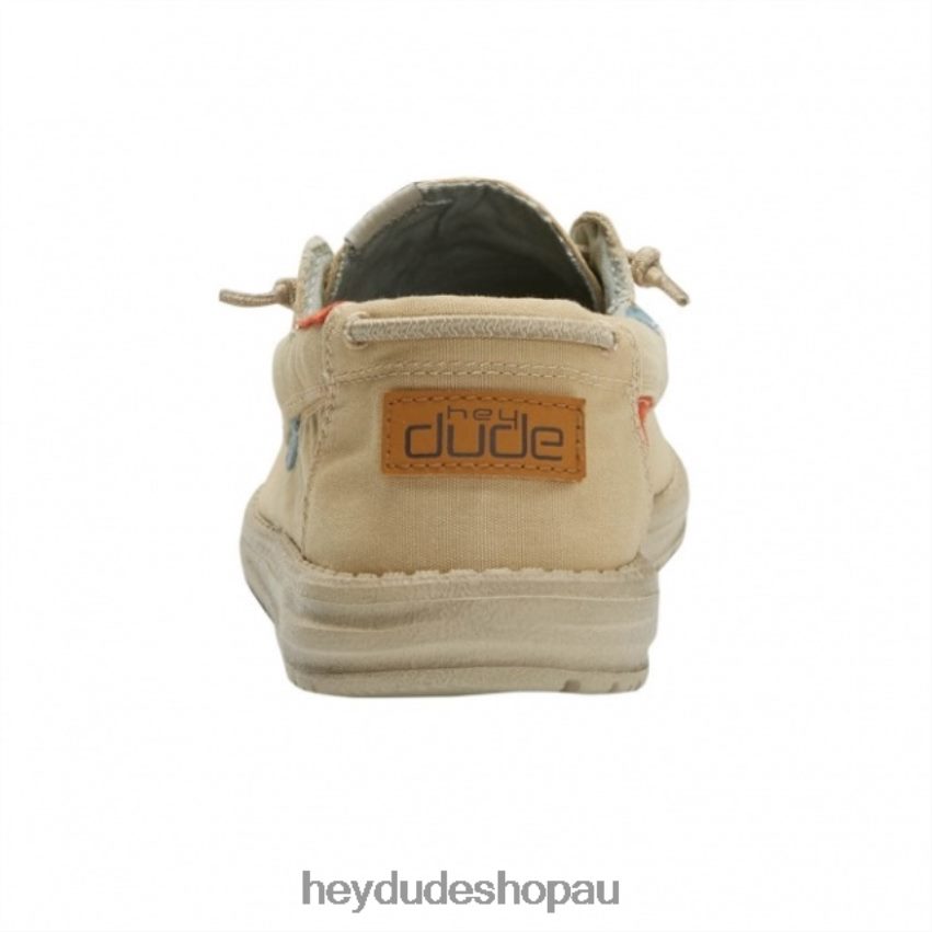 Hey Dude HEYDUDE Welsh Washed Canvas Safari Men V4Z64326