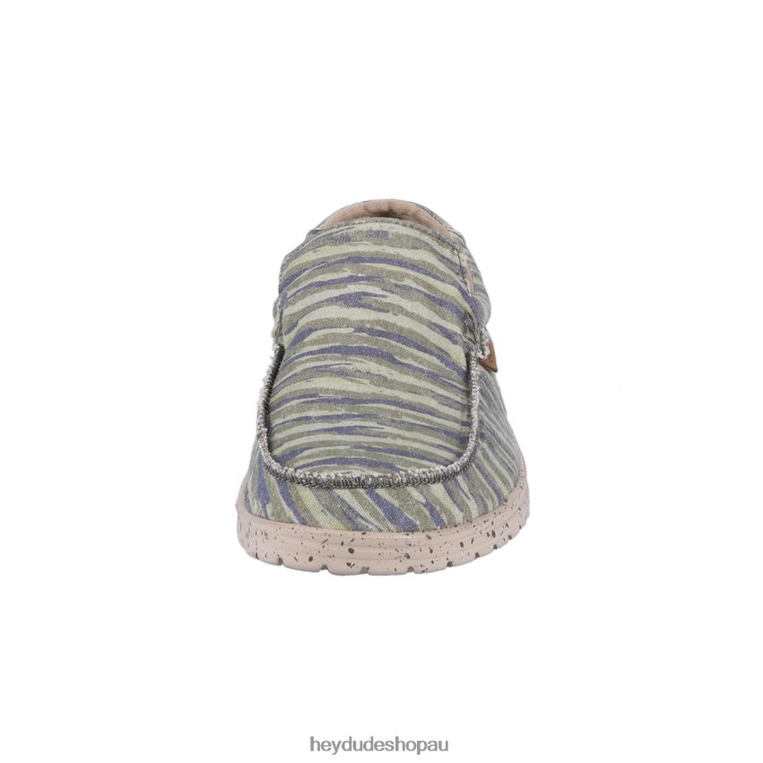 Hey Dude Mikka Print Camo Sage Men V4Z64170