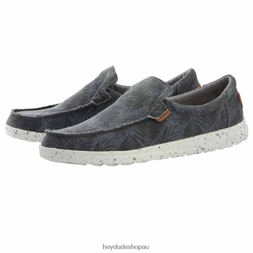 Hey Dude Mikka Print Tropical Grey Men V4Z64167