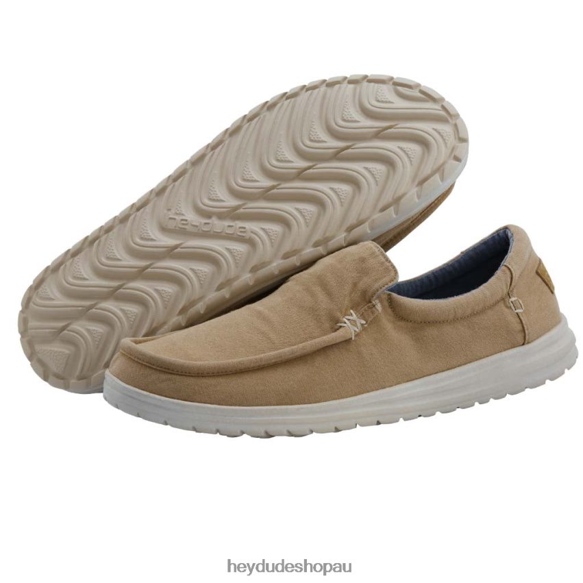 Hey Dude Mikka Washed Tobacco Men V4Z64166