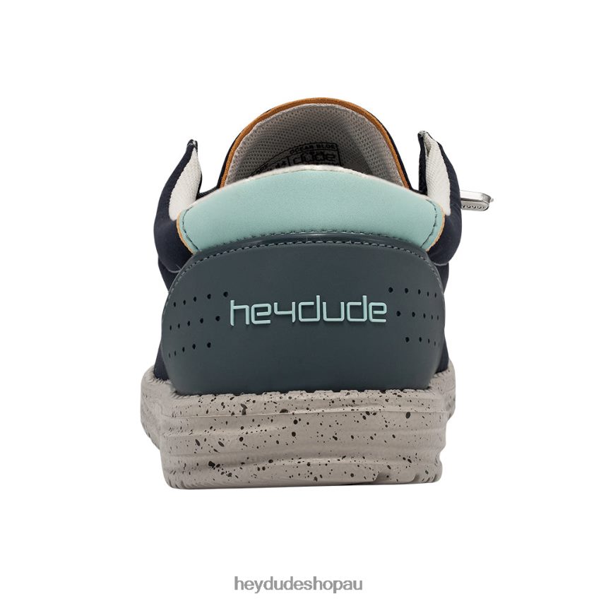 Hey Dude Wally Advanced Ocean Blue Men V4Z64122