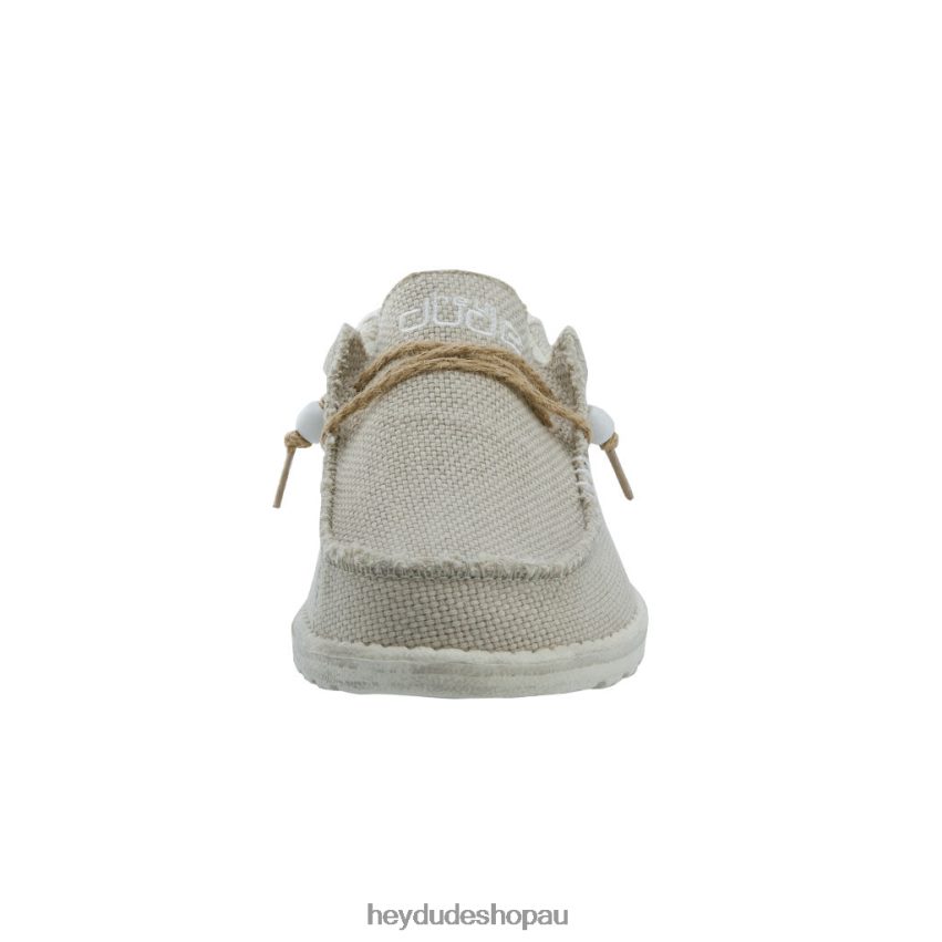 Hey Dude Wally Braided Off White Men V4Z64109