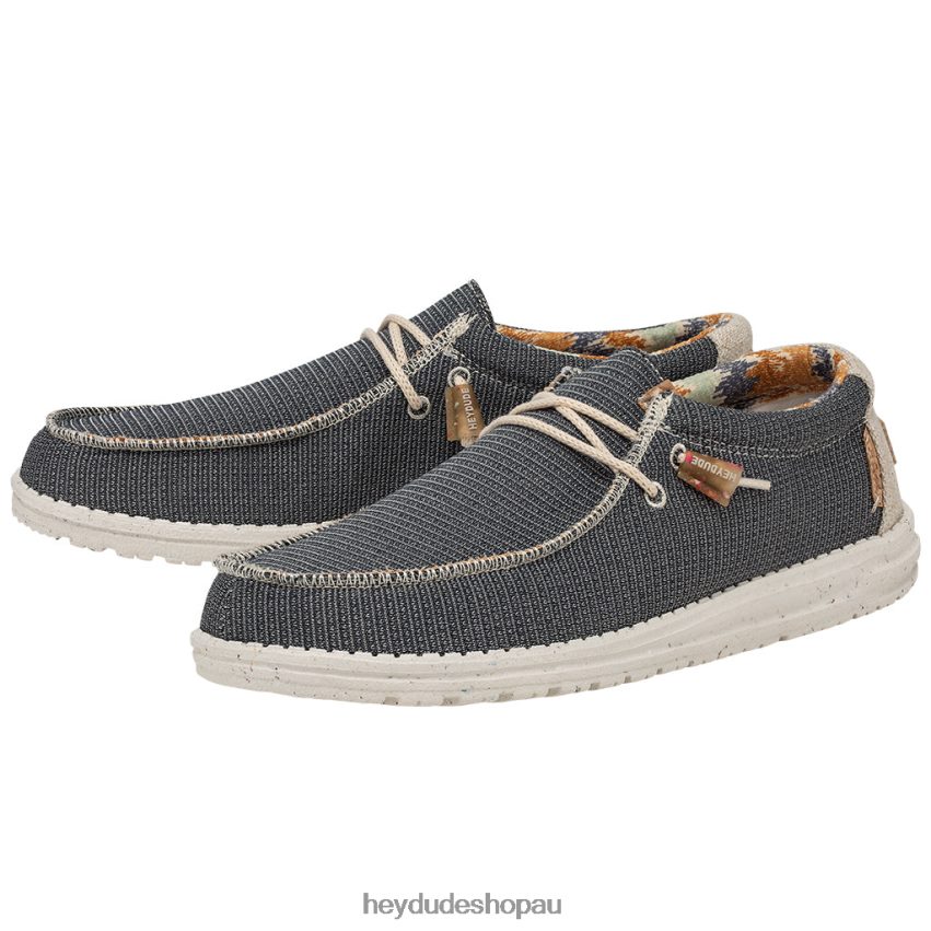 Hey Dude Wally Eco Sox Aegean Men V4Z64112