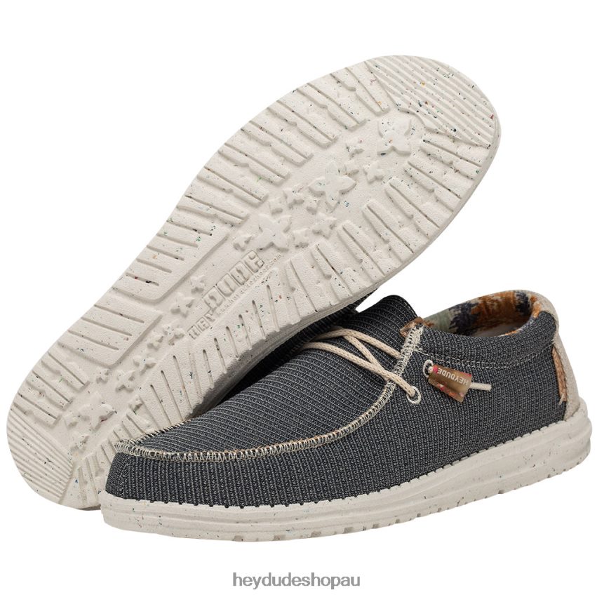 Hey Dude Wally Eco Sox Aegean Men V4Z64112