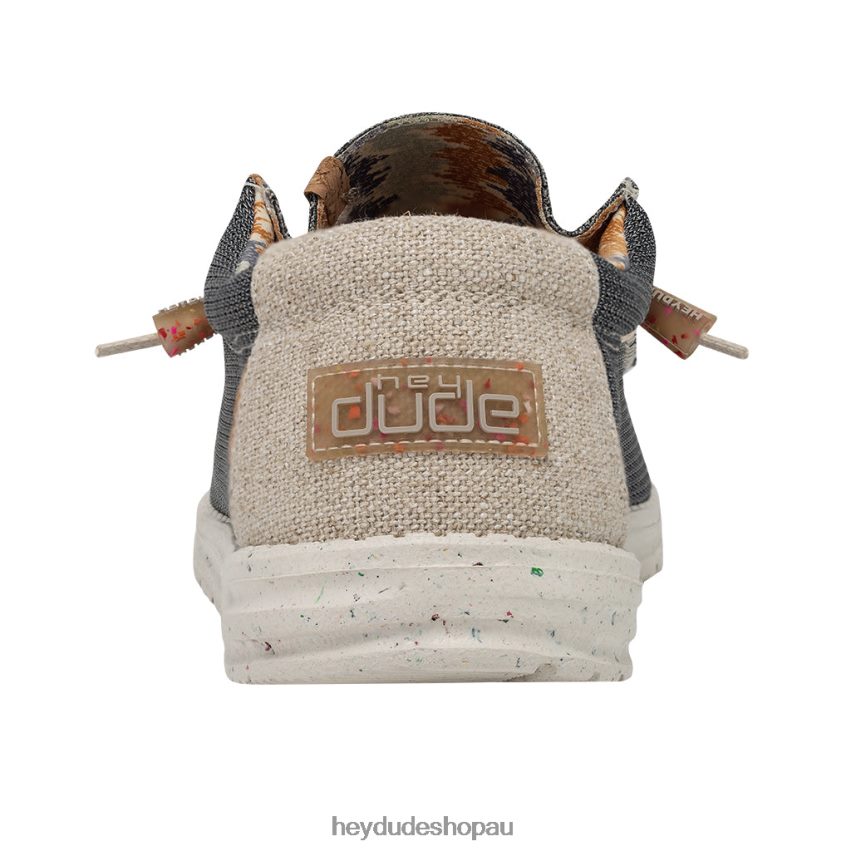 Hey Dude Wally Eco Sox Aegean Men V4Z64112