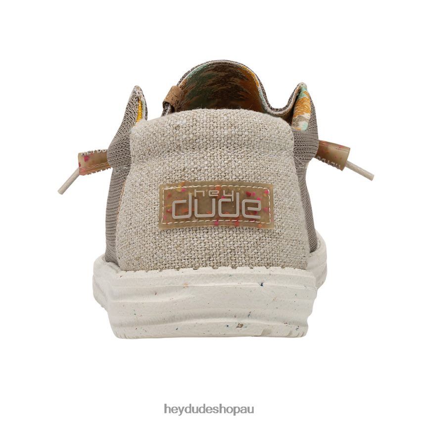 Hey Dude Wally Eco Sox Desert Brown Men V4Z64114