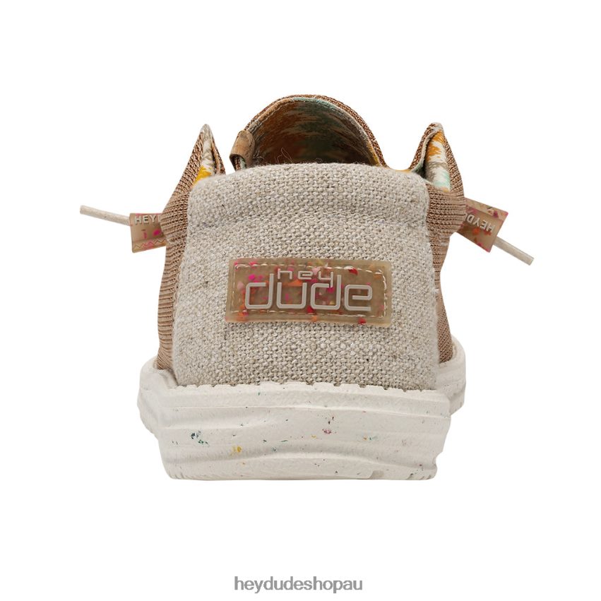 Hey Dude Wally Eco Sox Rust Men V4Z64116