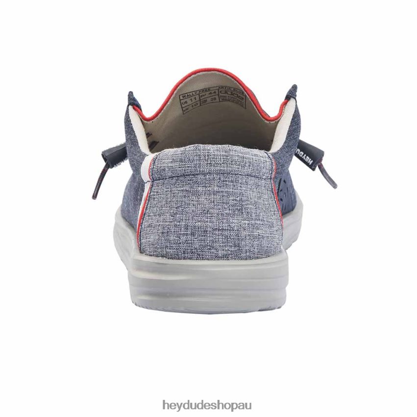 Hey Dude Wally Free Artic Blue Men V4Z64101
